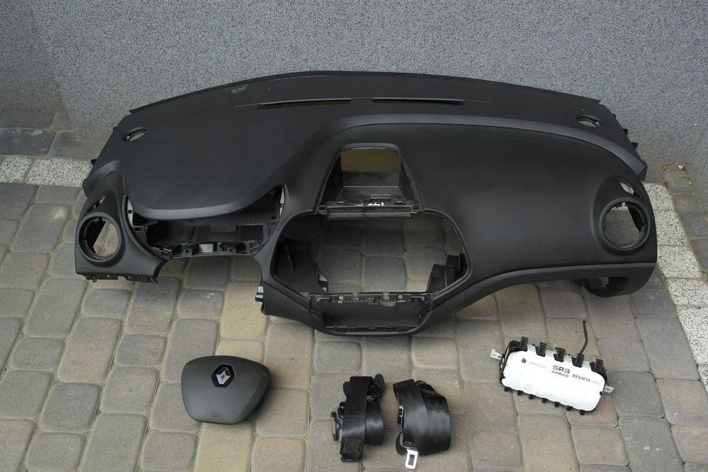 renault captur lift deska konsola airbag pulpit kokpit pÓŁka pas pasy