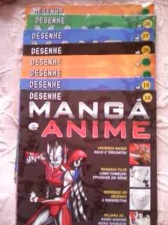 Revistas desenhe manga e anime