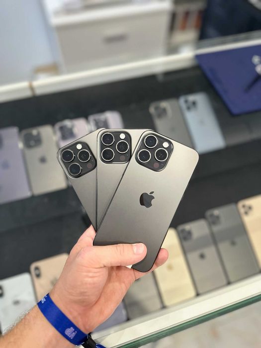 NOWY iPhone 16 PRO MAX 256 GB • Black Titanium • 100% bat. • GWARANCJA