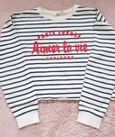 H&M rozm.164 krótka bluzeczka w paski