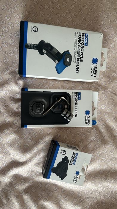 Quadlock + Anti Vibraçao + capa Original