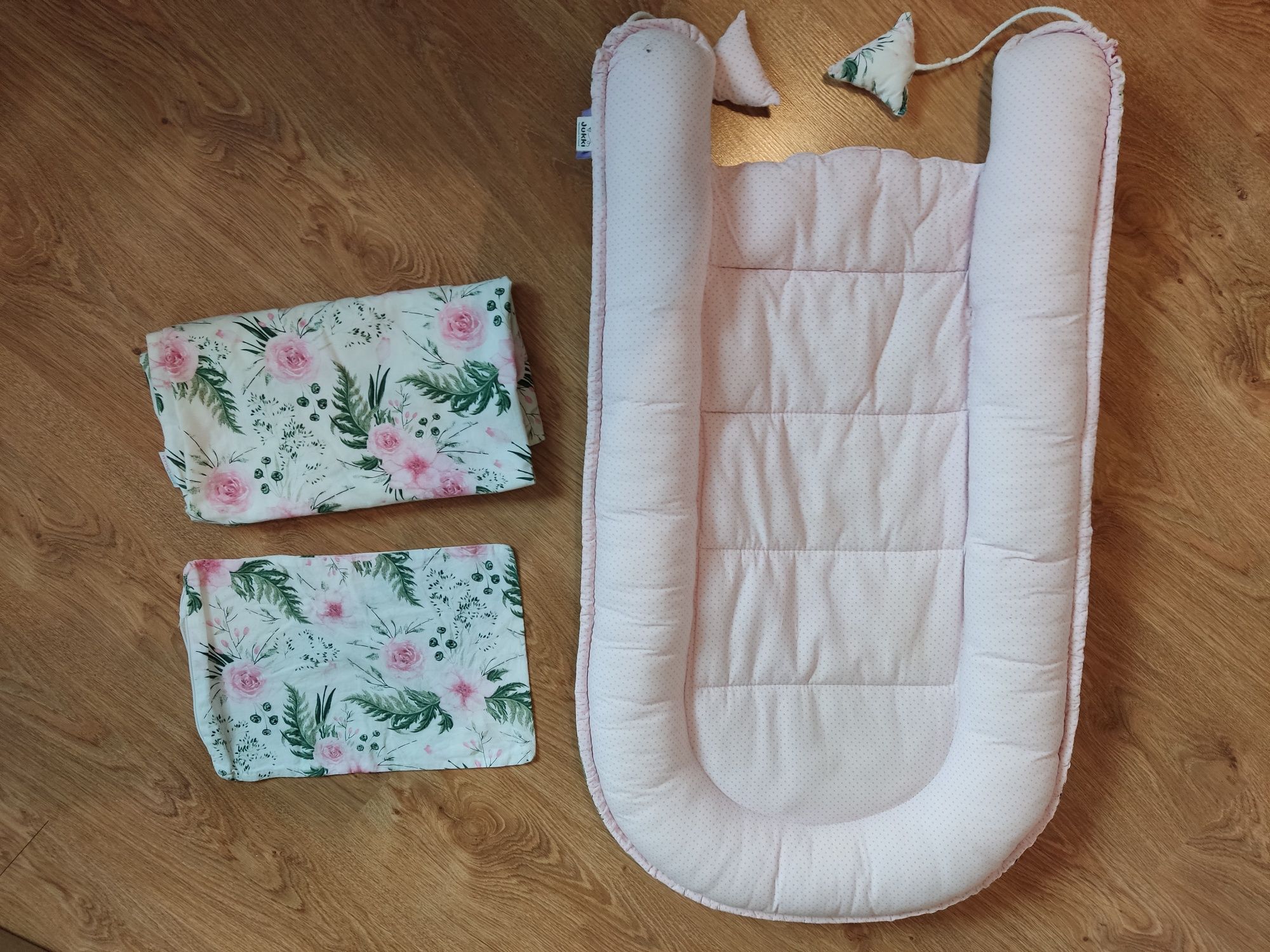 Kokon Jukki, In Garden Pink, otulacz, poszewka gratis