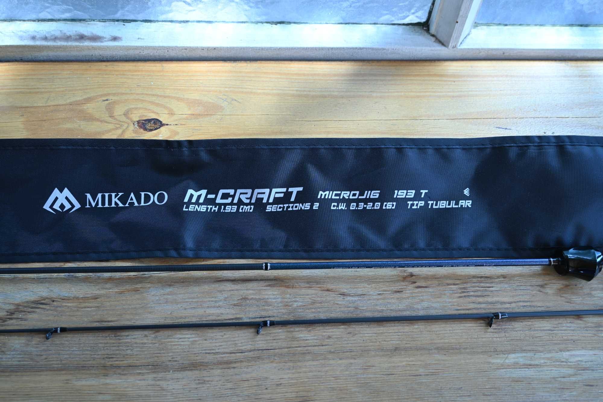Wędka Mikado M-Craft Microjig Tubular 0.3 -2 g. 193 cm