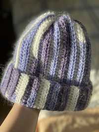 Handmade dziergany kapelusz