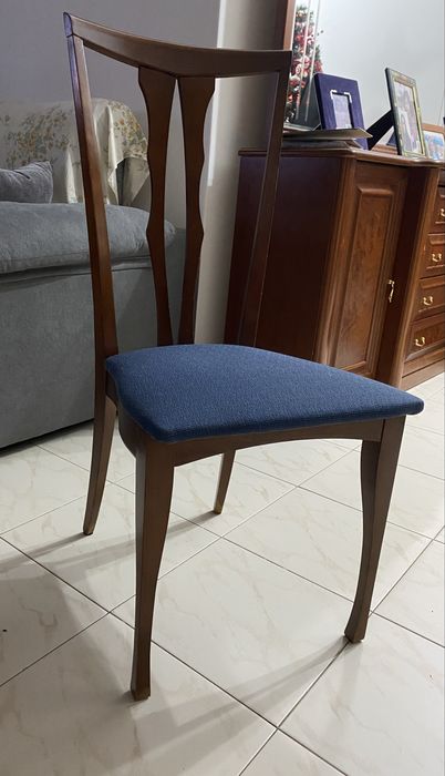 Cadeiras madeira sala