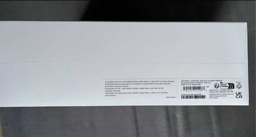 Оригинальные Apple AirPods Max Space Gray  - MGYH3ZM/A модель А2096