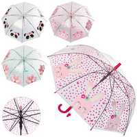 Зонт зонтик трость детский прозрачный и обычный