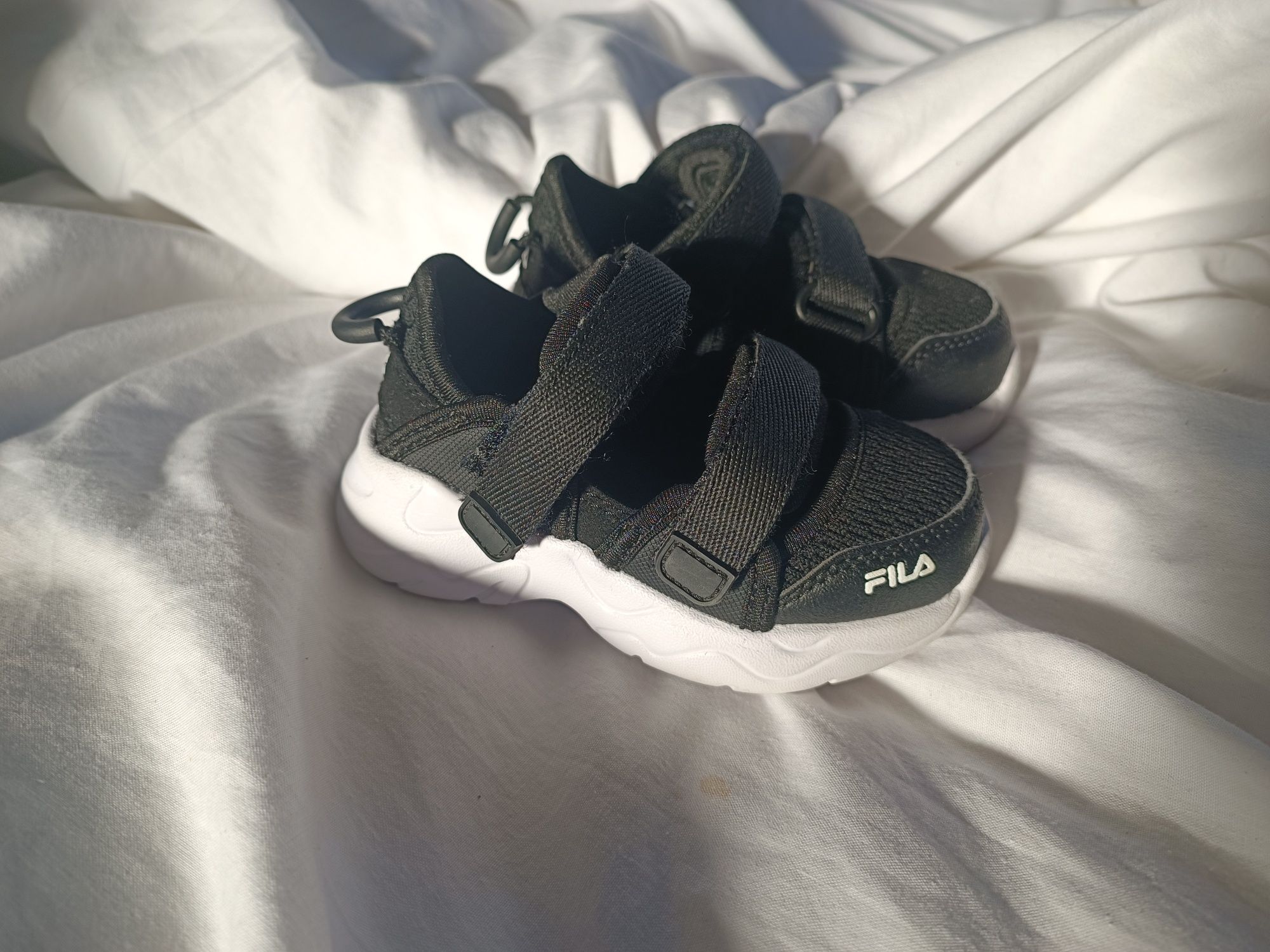 Сандалии босоножки FILA Ray Sandal UK5 чёрные мальчику девочке на липу