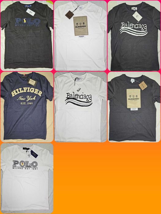 Koszulka ralph lauren t-shirt burberry koszulki męskie nowość