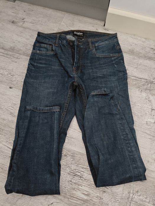 Długie spodnie slim fit