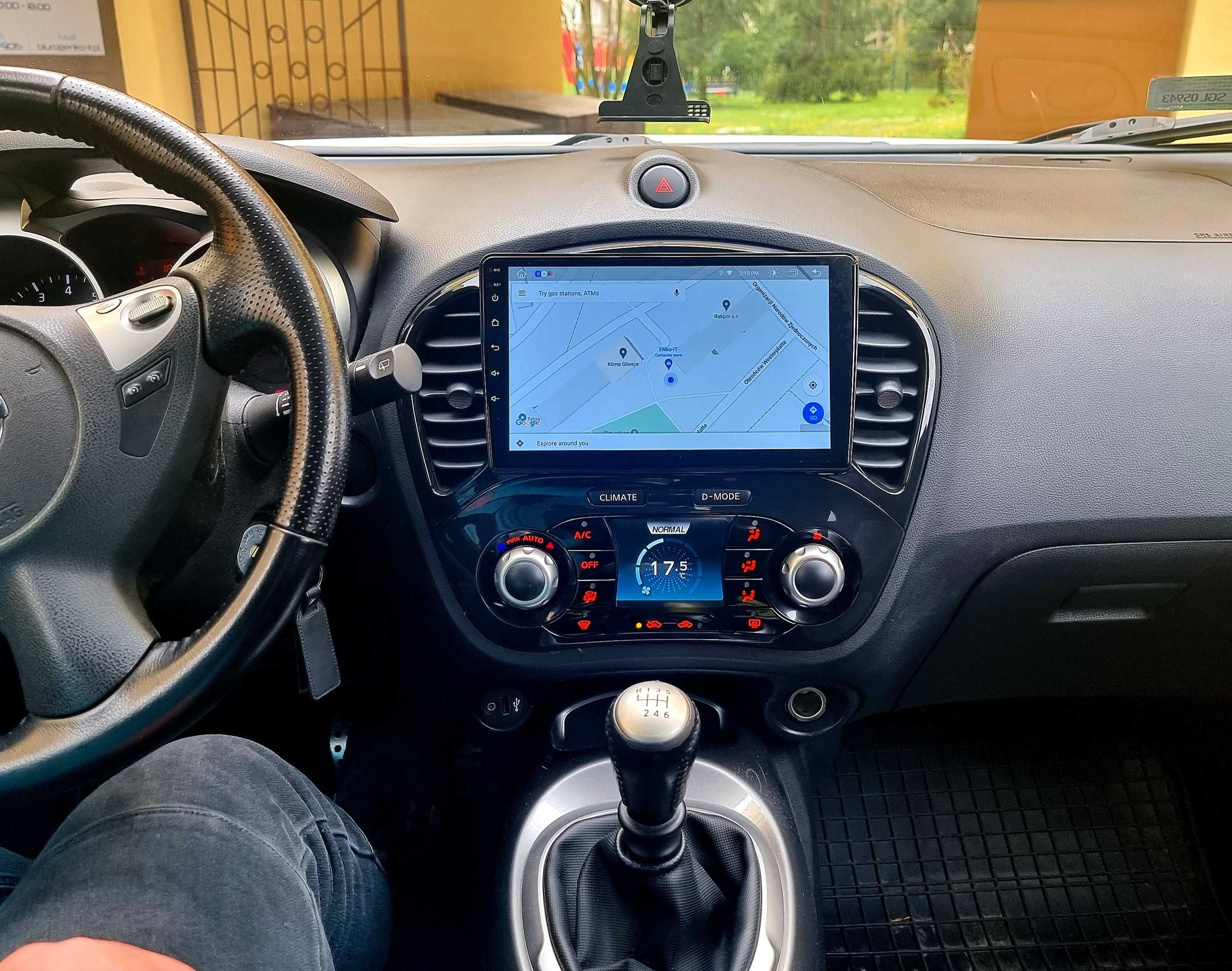 Radio 2 din android Nissan Juke 2GB RAM Nawi,  Bluetooth, DSP, Raty