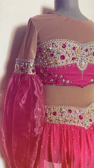 Плаття для виступу з фігурного катання  «арабська  ніч»