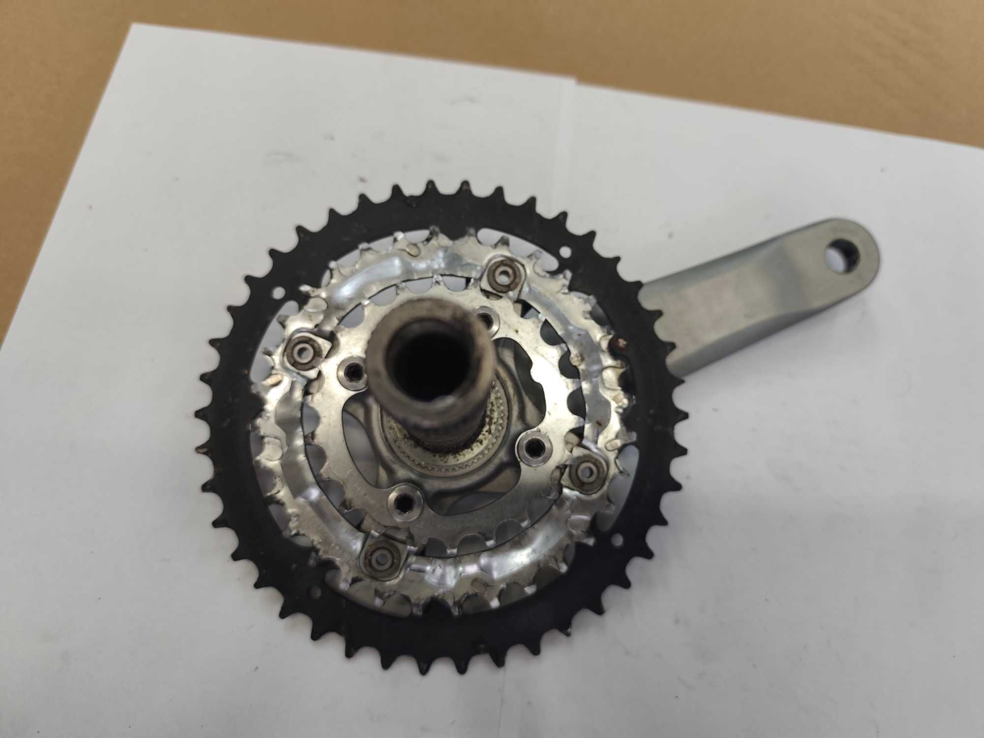 Korba Shimano LX FC-M580, 170mm retro mtb hollowtech II