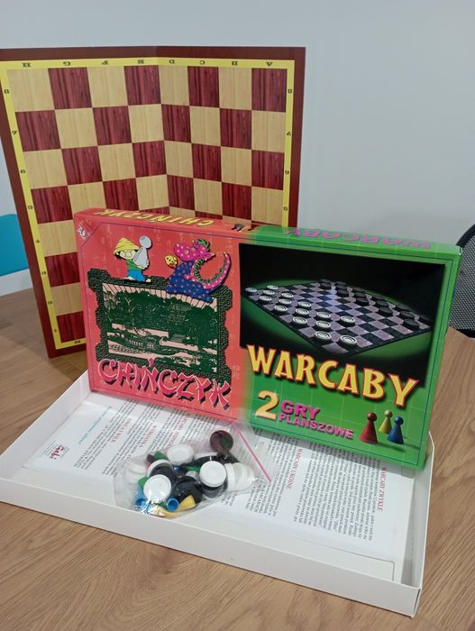 Chińczyk i warcaby dwie gry