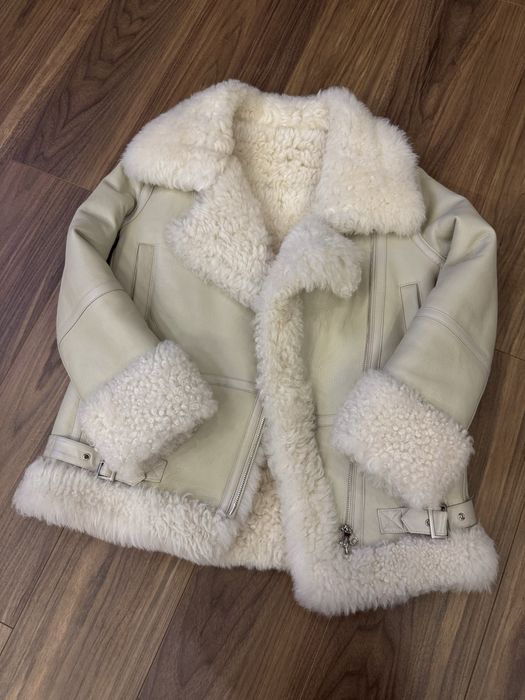 Дубленка с натуральной кожи