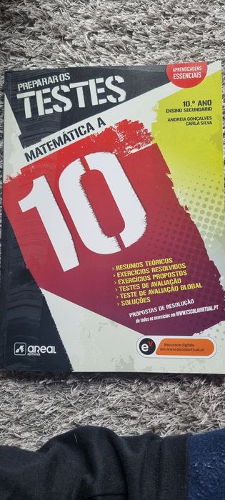 Preparar os testes. Matematica A. 10 ano