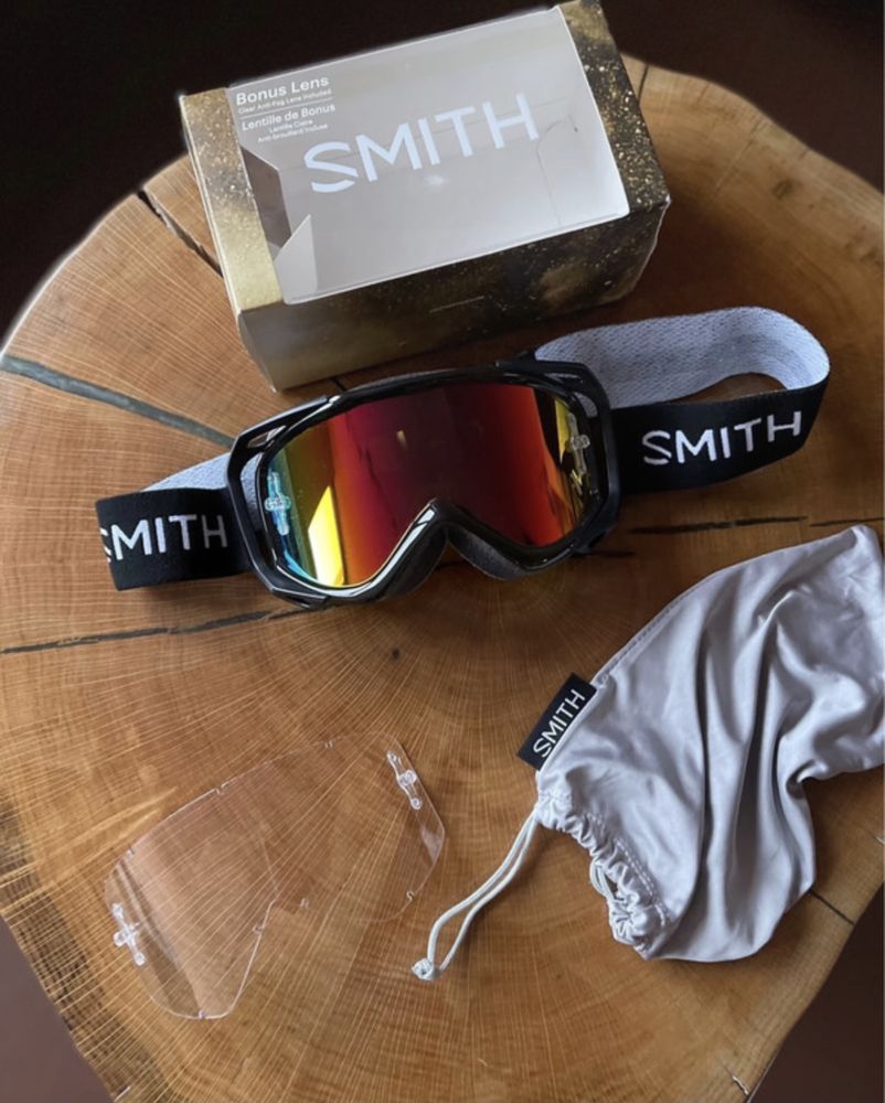 SMITH gogle goggles goggle narciarskie