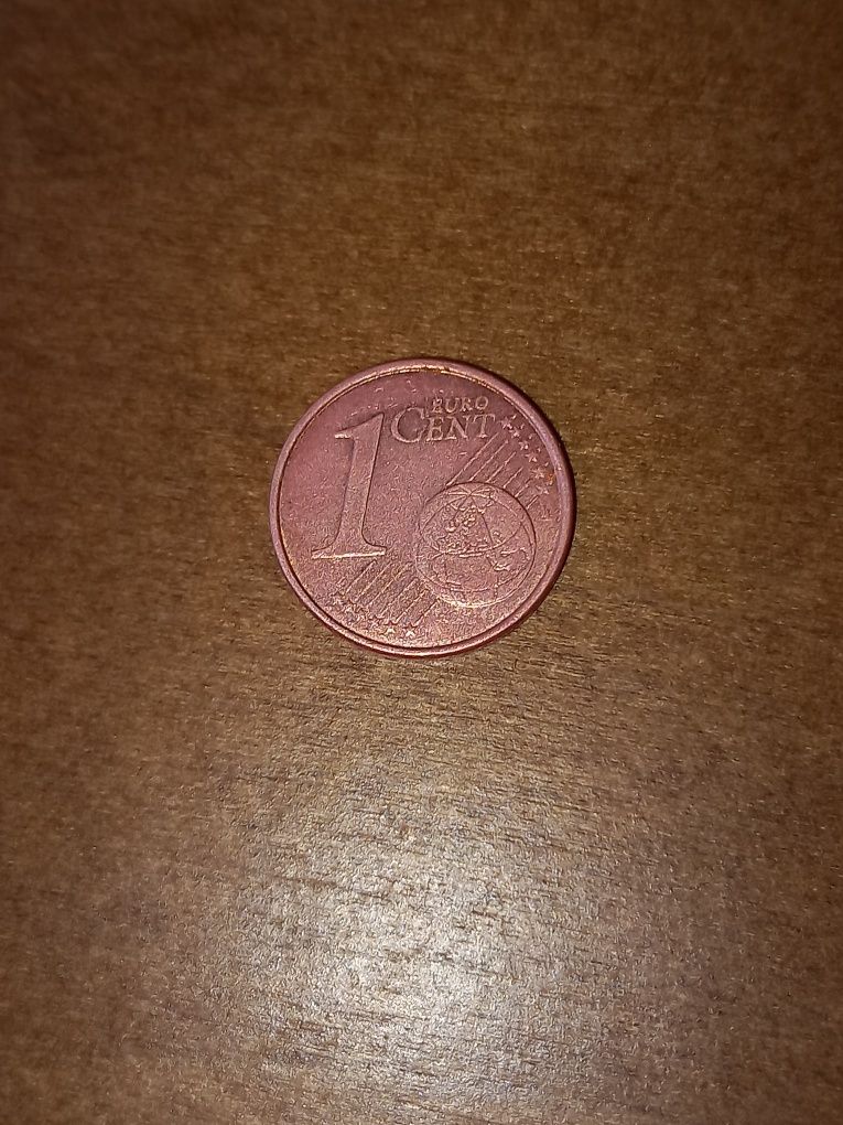 1 cêntimo de euro França 1999, raro.