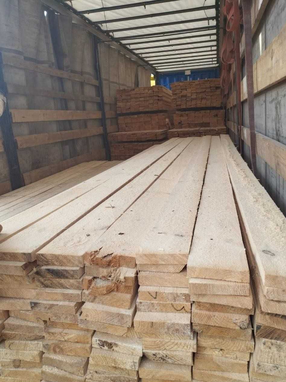 Балка 100*40*3м (Кроква Брус Дошка Блок Рейка Вагонка) Пиломатеріали.