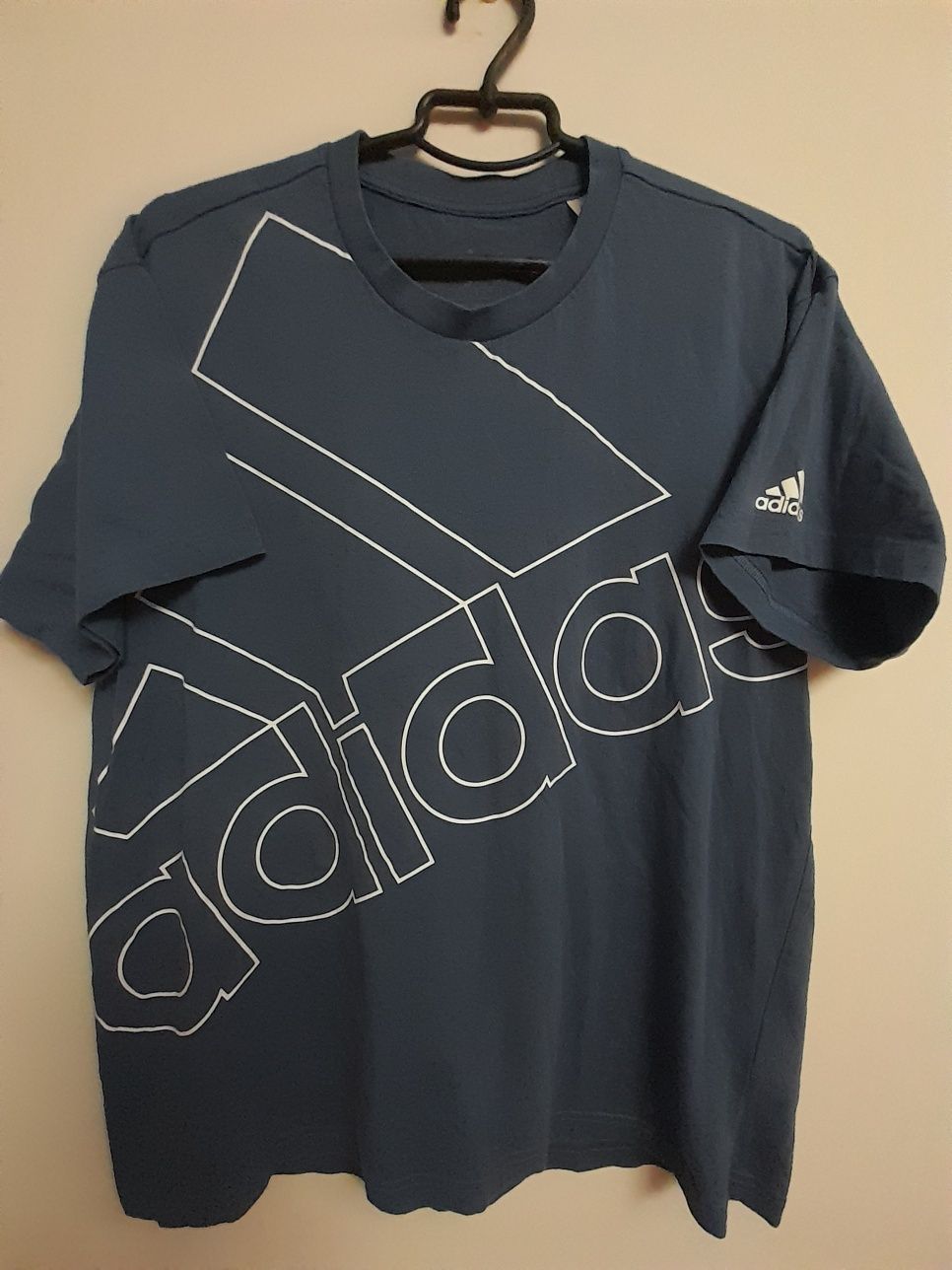 Футболка Adidas U Favs Q1 T GK9425 Crew Blue