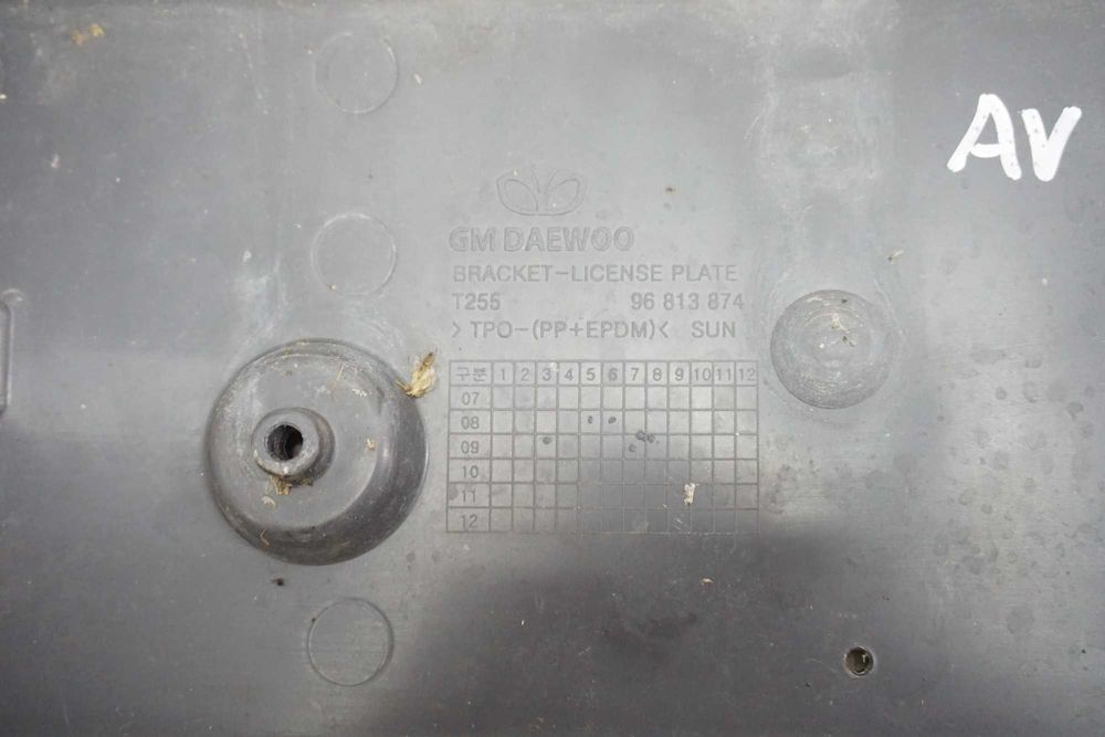 Подіум під номер Chevrolet Aveo\Шевроле Авео Т255