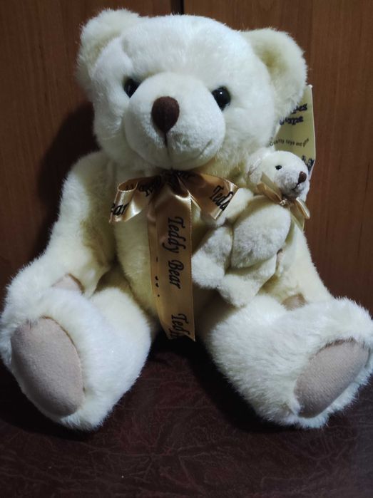 шарнирный мягкий мишка от Russ, белый мишка и другие