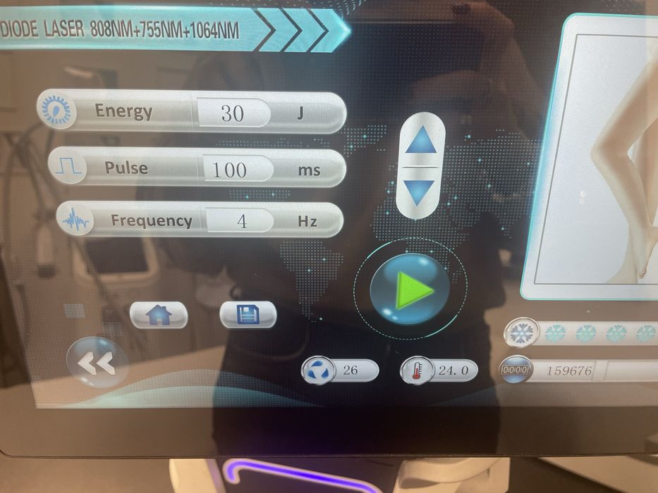 Laser diodowy do epilacji