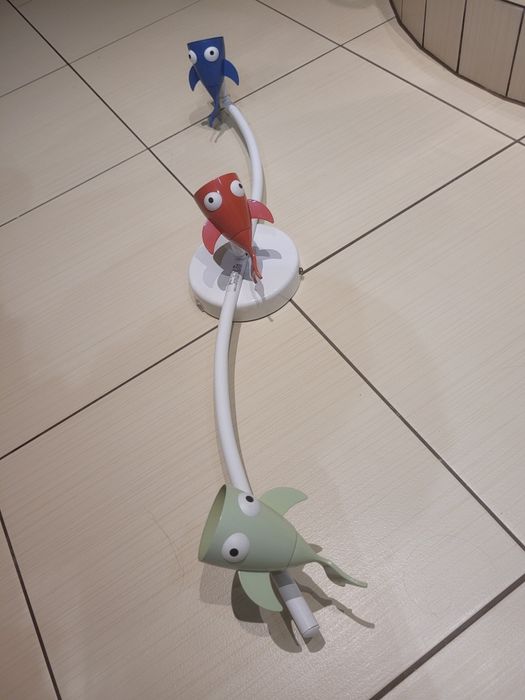 Lampa sufitowa dla dzieci - rybki