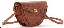 Mala / Clutch Castanha Nova Oriflame - Super Preço