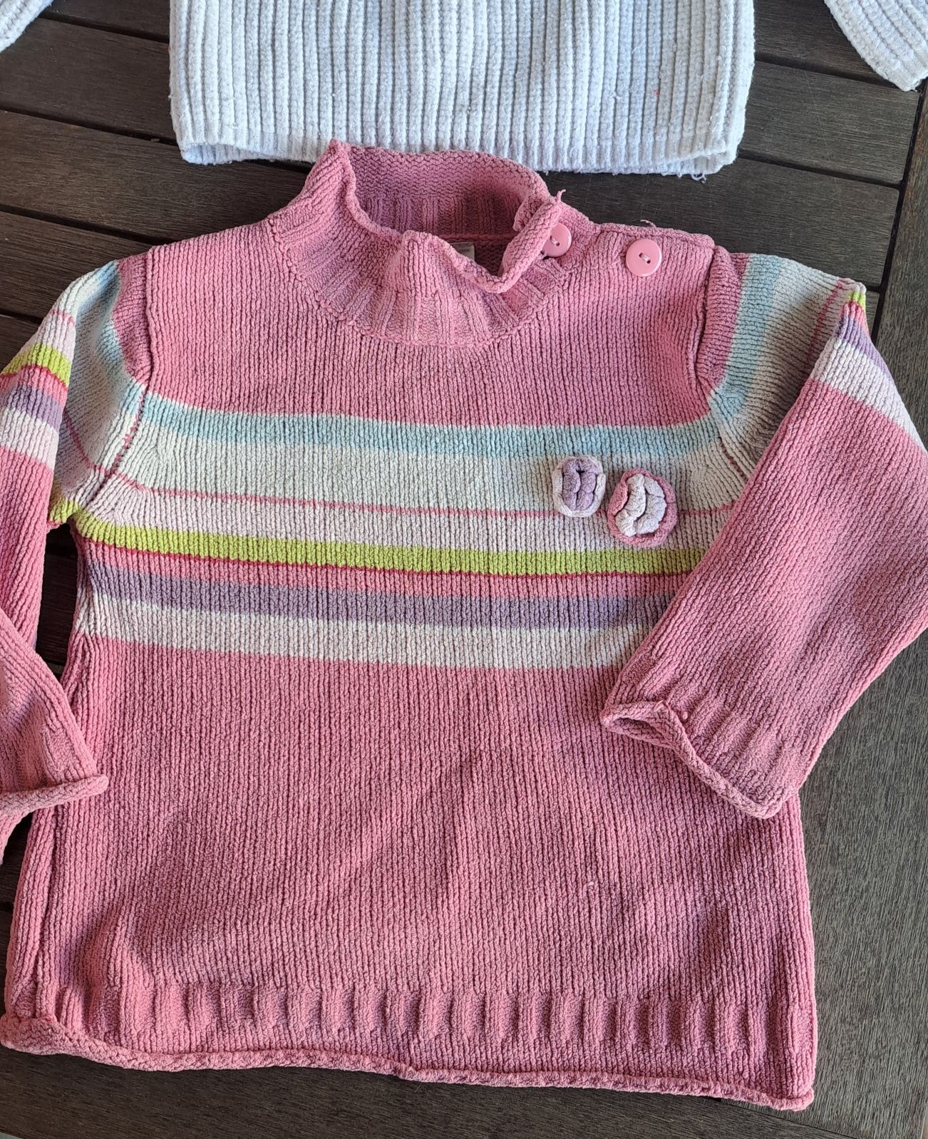 Camisolas malha menina 24 meses