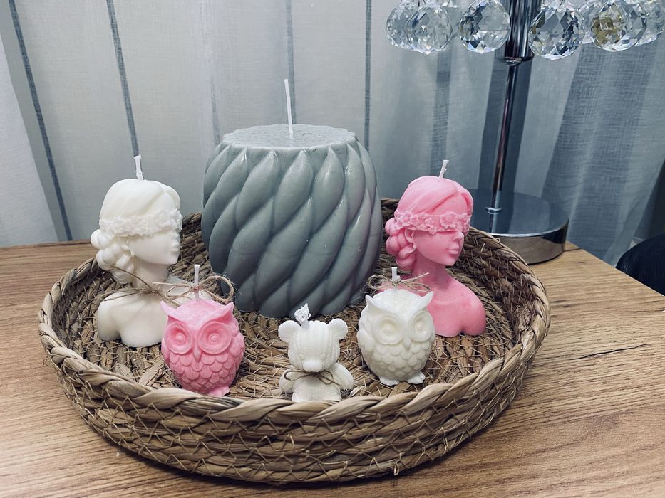 Świece sojowe ręcznie robione , polecam