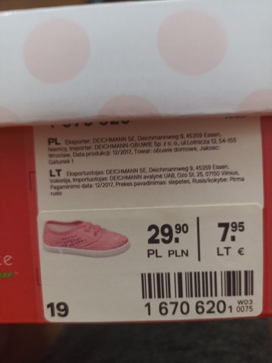 Buty dziecięce, tenisówki, kapcie 19