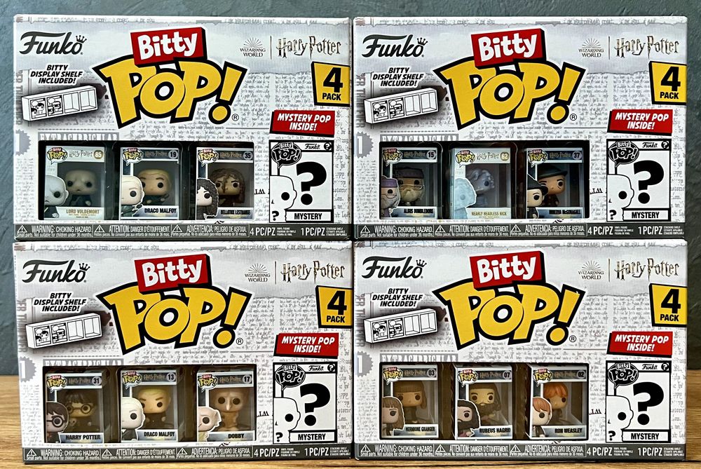 Funko Bitty Pop! Harry Potter. 4-Pack Series 1-4