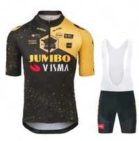 Jersey Ciclismo Equipamento Vestuário Roupa Jumbo Visma