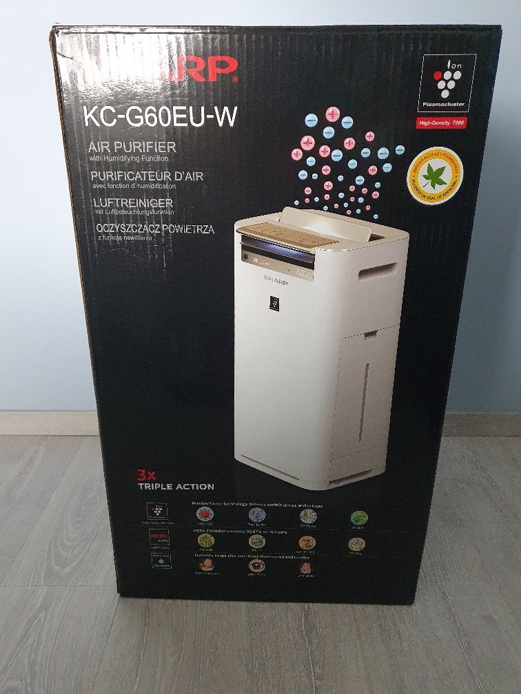 Oczyszczacz powietrza Sharp KC-G60EU-W