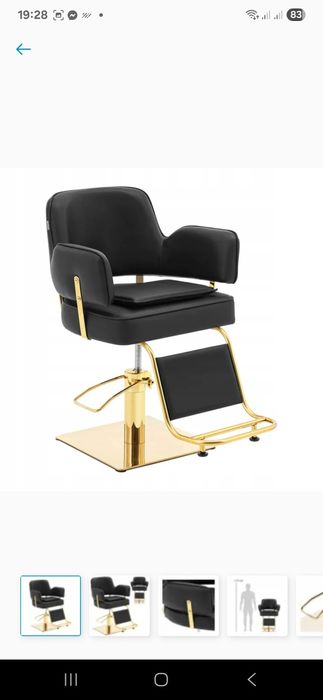 Fotel fryzjerski
