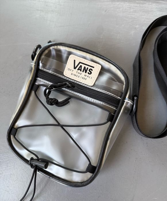 Сумка Vans Барсетка Ванс Сумка через плечо Месенджер  Прозрачная