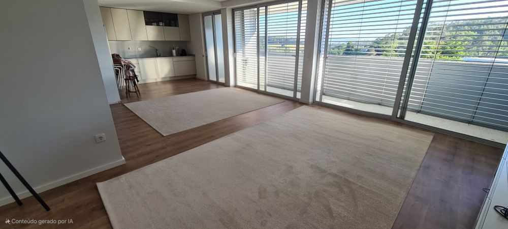 Carpetes sala estar e jantar