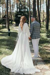 Продаж розкішної, брендової весільної сукні в розмірі S