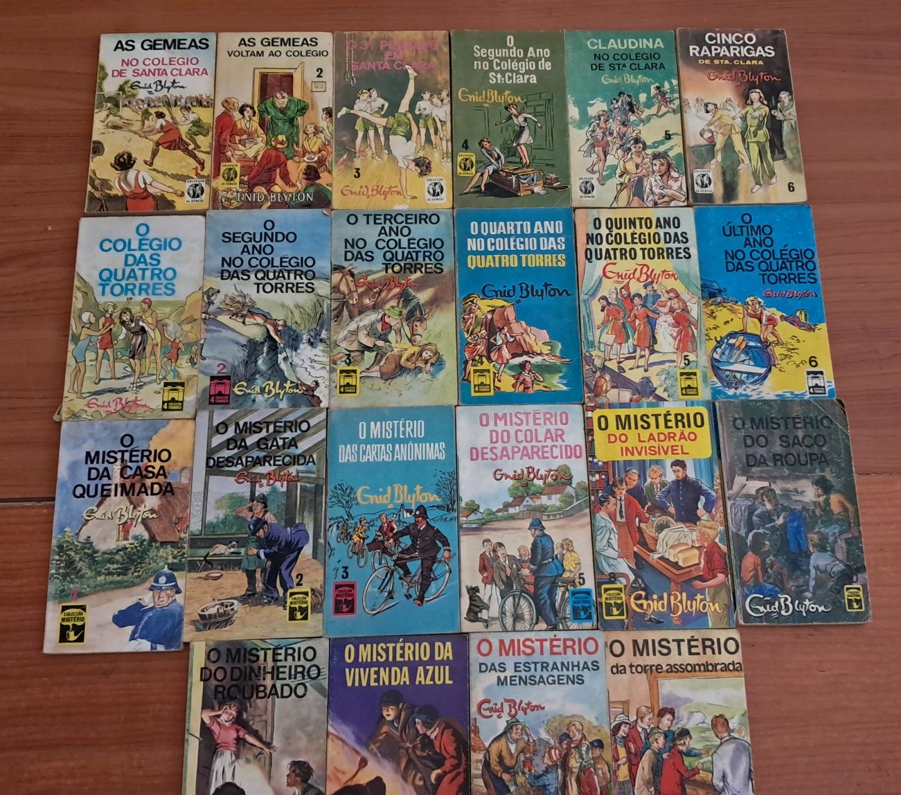 Enid Blyton, Os cinco, Os sete, Mistério   As Gêmeas