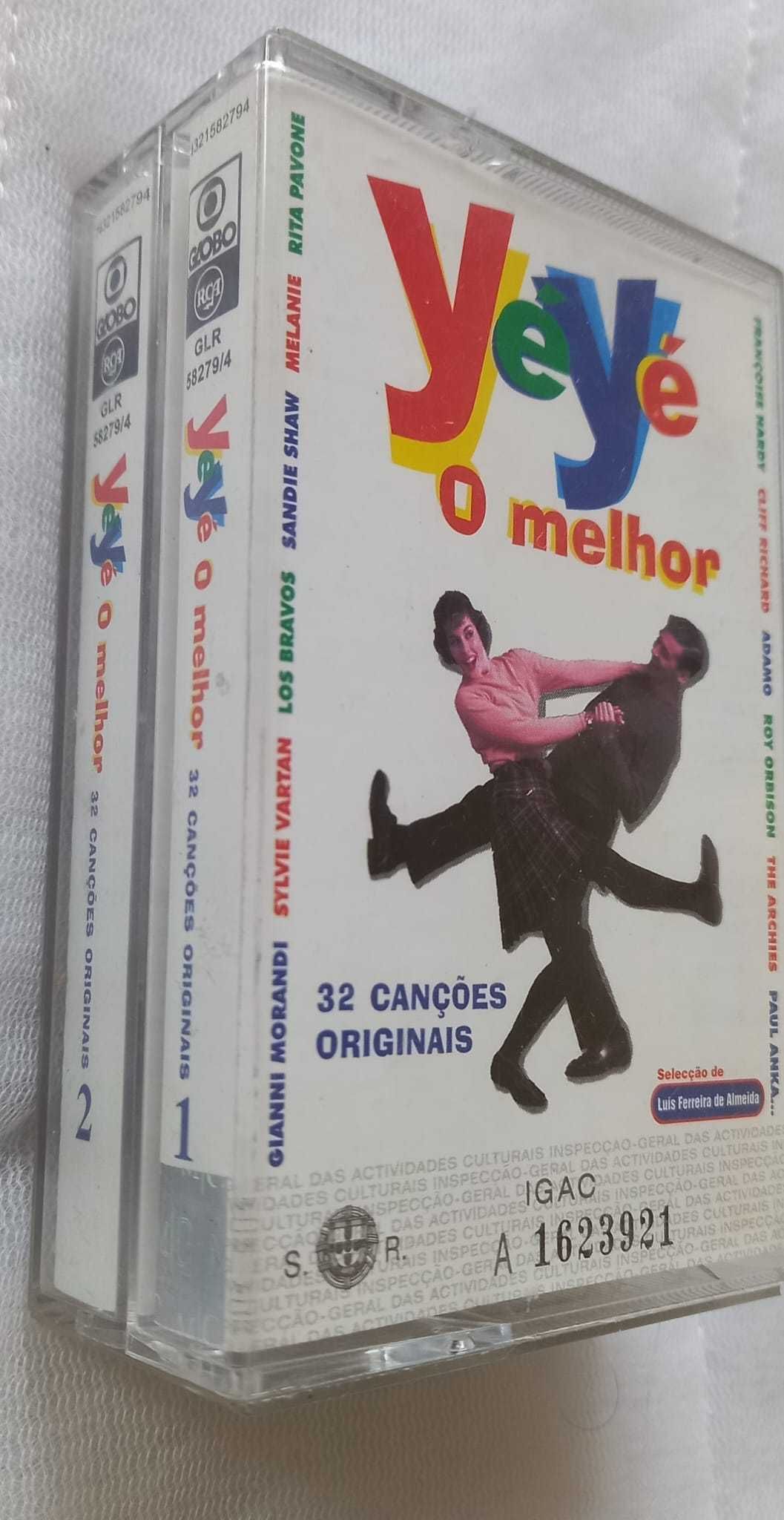 Various – Yéyé O Melhor Dupla Cassete Rara