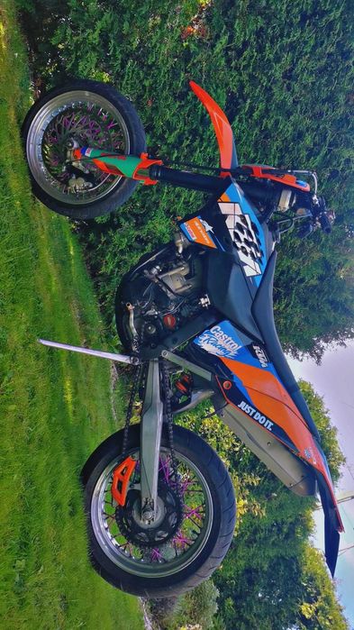 KTM exc f 250 supermoto enduro