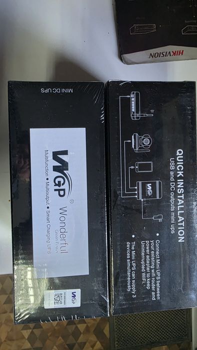 Дбж для роутера безперебійне живлення MiniUPS DC на 10 400 mAh 12V/9V/