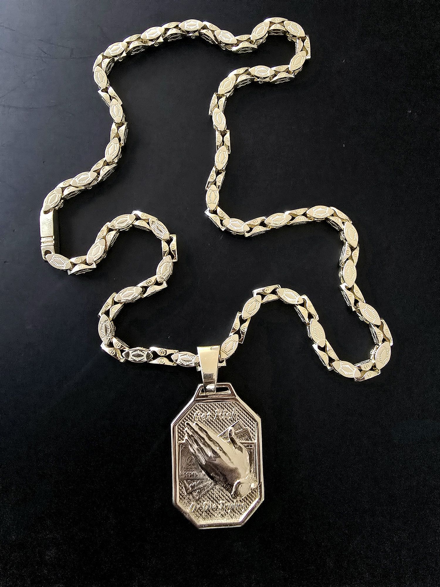 Nowy złoty Łańcuszek Cartier PR.585 14K