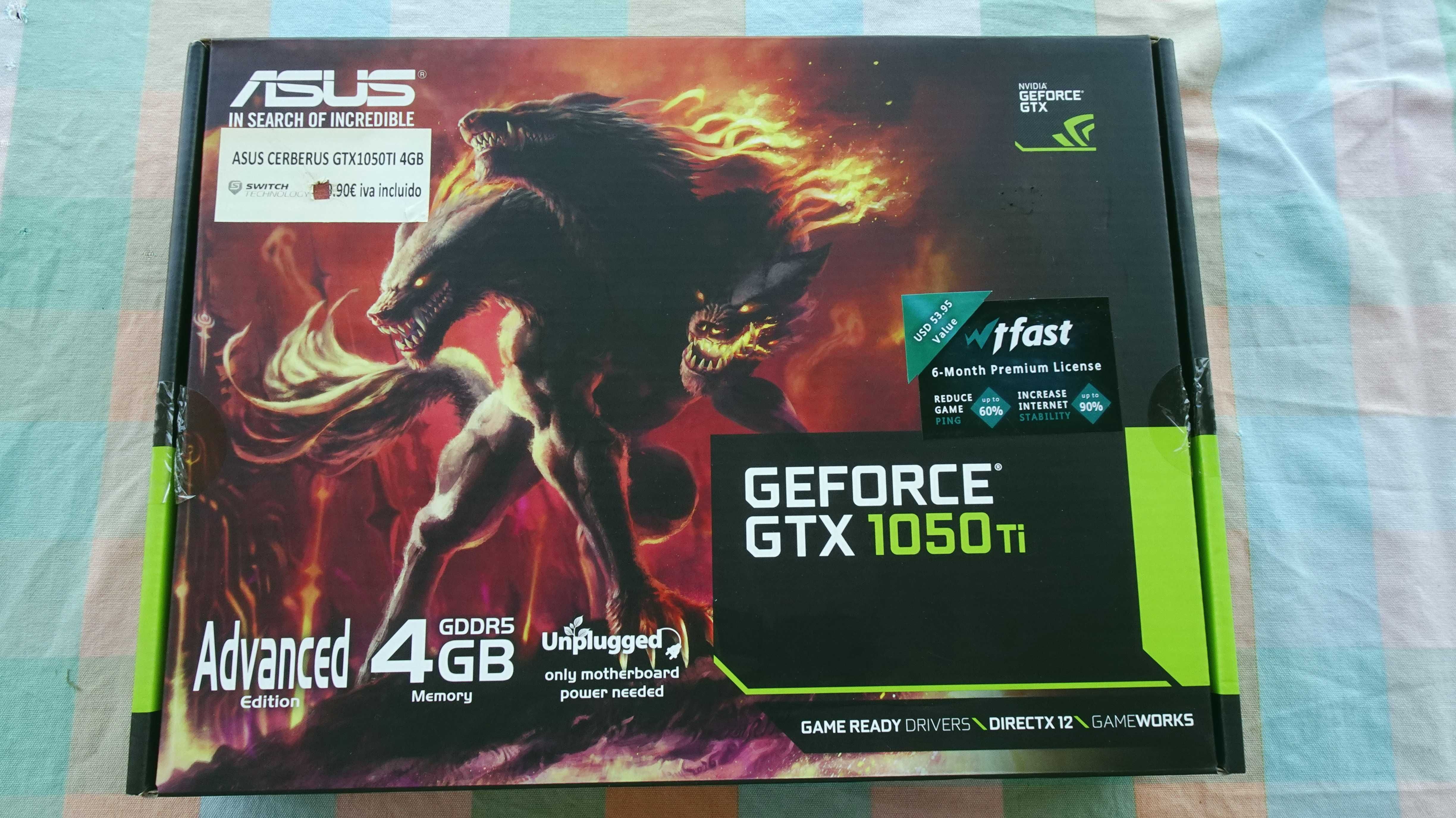 Geforce GTX 1050 TI 4GB