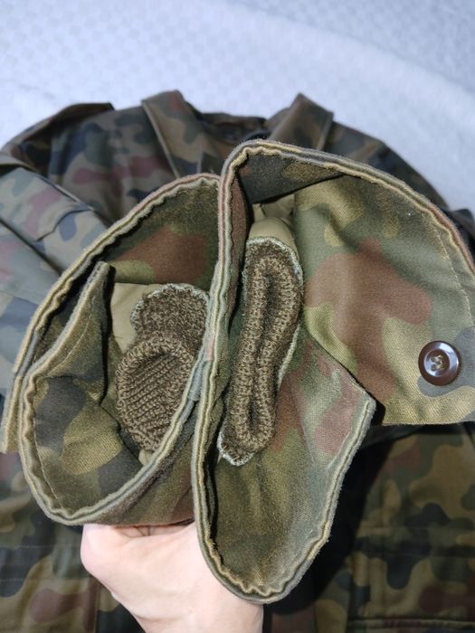 Męska kurtka militarna moro XXL/3XL z odpinaną podpinką