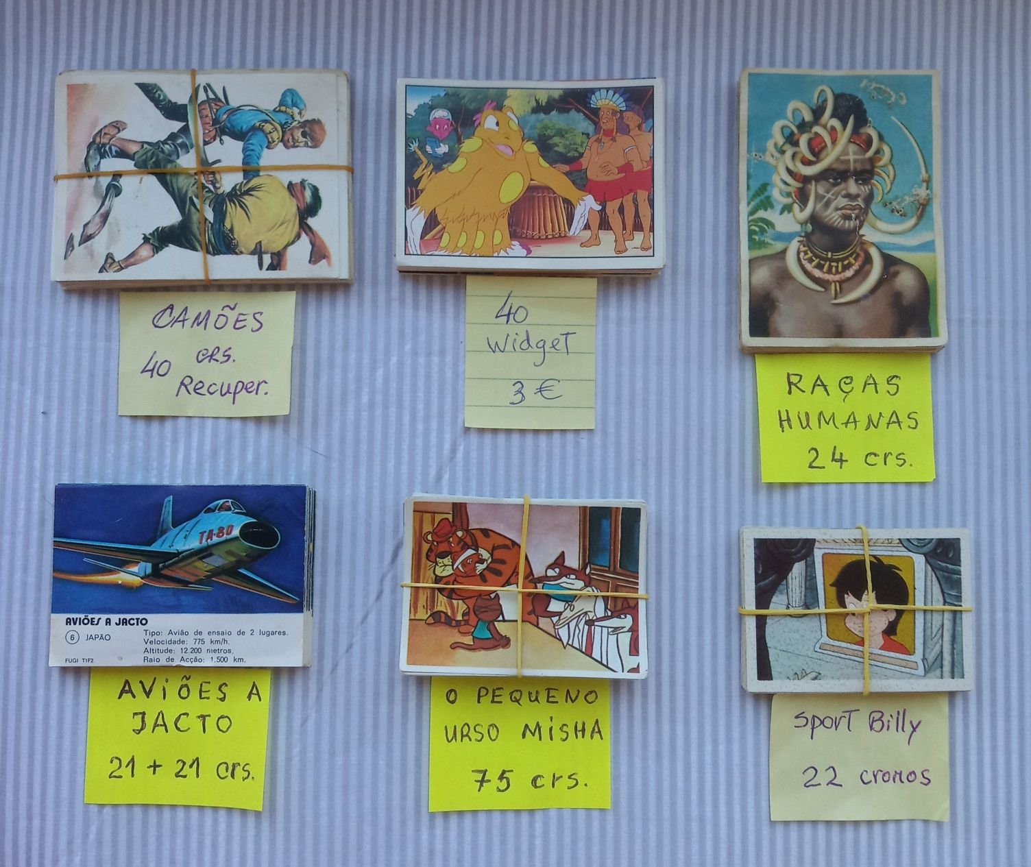 Lote de CROMOS de diversas Coleções