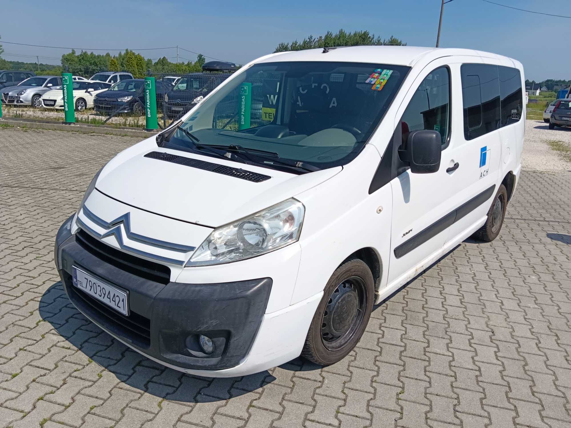 sprzedam bus 9 osób citroen jumpy 1,6 hdi