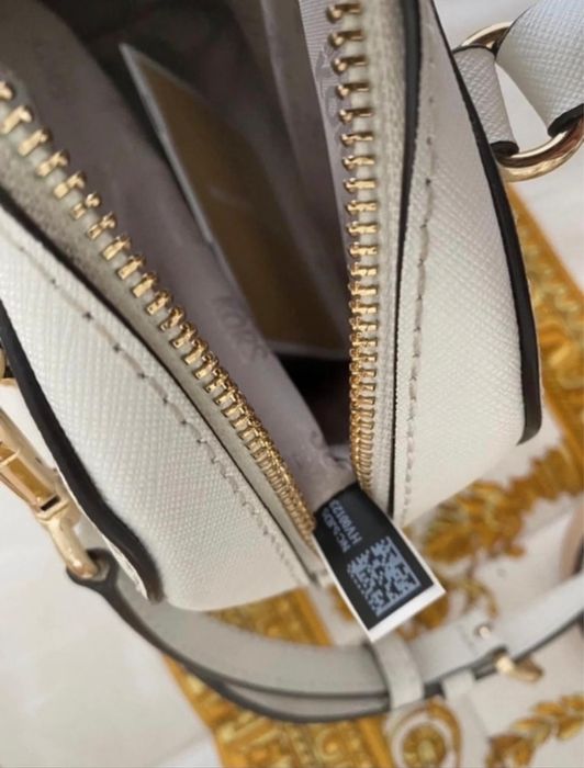 Michael Kors Mala HandBag Branca em Couro Ref.435452