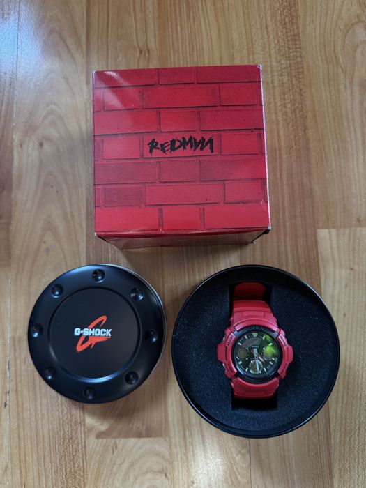 Zegarek Casio G - shock AW-591RED-4A REDMAN COLLABORATION w pudełku
